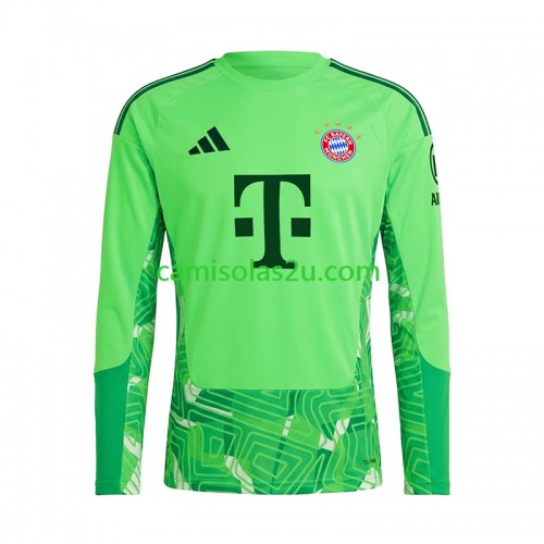 Camisolas de futebol Bayern München Guarda Redes Equipamento Principal 2026/27 Manga Comprida Camisolas de futebol Bayern München Guarda Redes Equipamento Principal 2026/27 Manga Comprida
